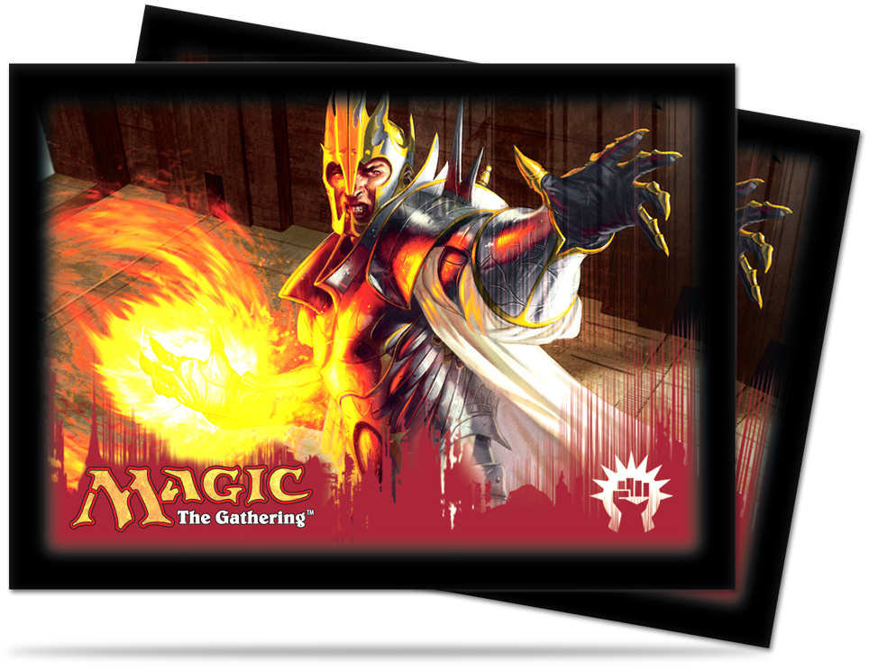 mtg boros card sleeves Boros Sleeves: White Red Mana - Realm Guard MTG Sleeves - 100 ct | MTG  Sleeves & Toploaders | Gaming Accessories