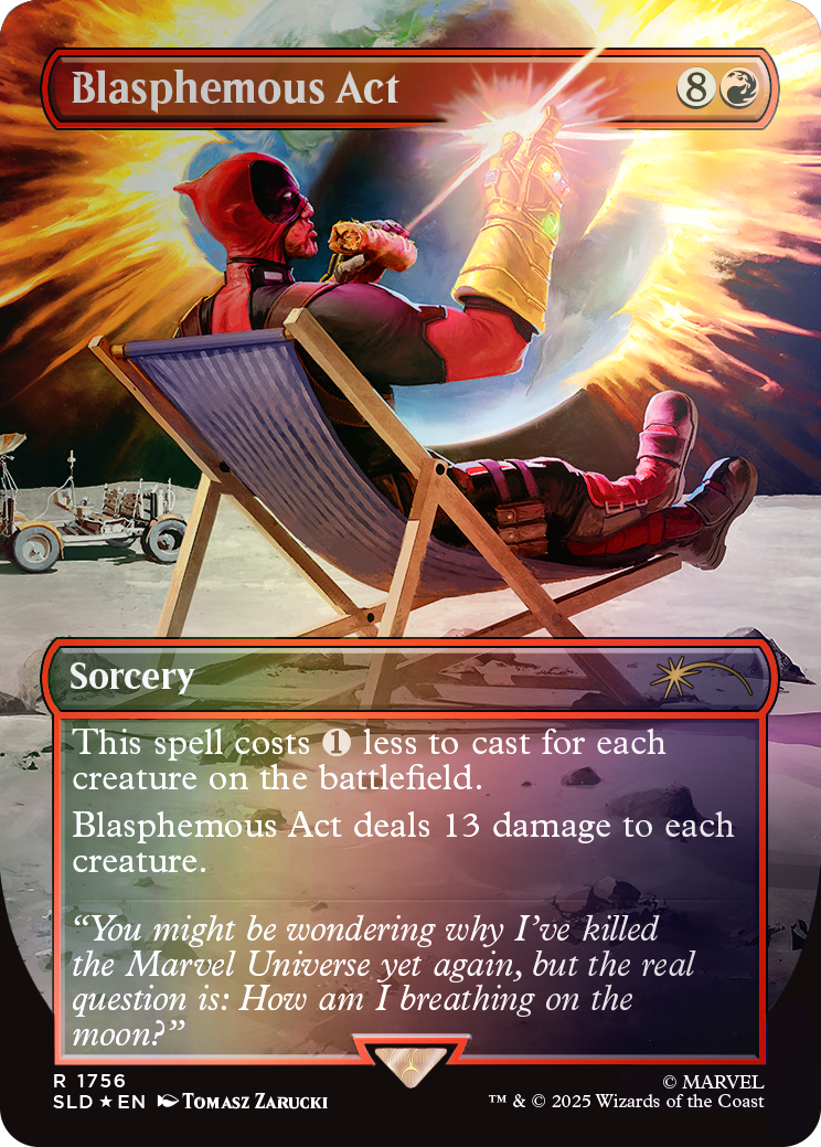 Secret Lair x Marvel's Deadpool Drop Series Marvel Superdrop
