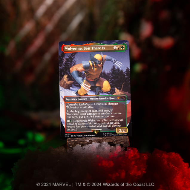 MTGマーベルSL Secret Lair Wolverine Non-Foil Secret Lair x Marvel's Wolverine | Secret Lair