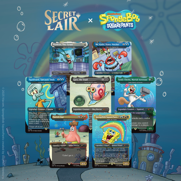 マジック：ザ・ギャザリング Secret Lair SpongeBob SquarePants Bundle Magic: the Gathering - Secret Lair Drop Series: Secret Lair
