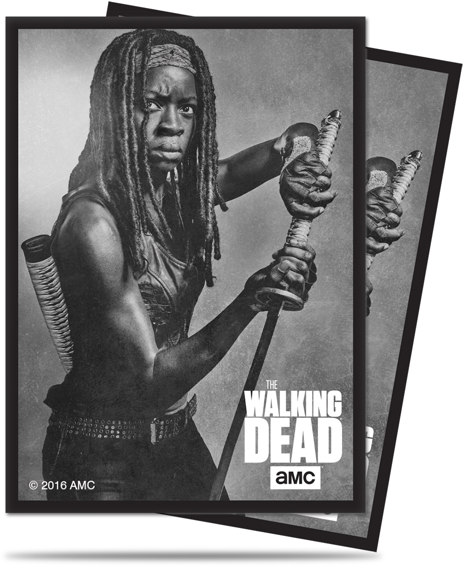 michonne mtg card Magic The Gathering, Secret Lair: The Walking Dead – Monster Games Whenever Michonne and at least two Zombies attack What are The Walking Dead