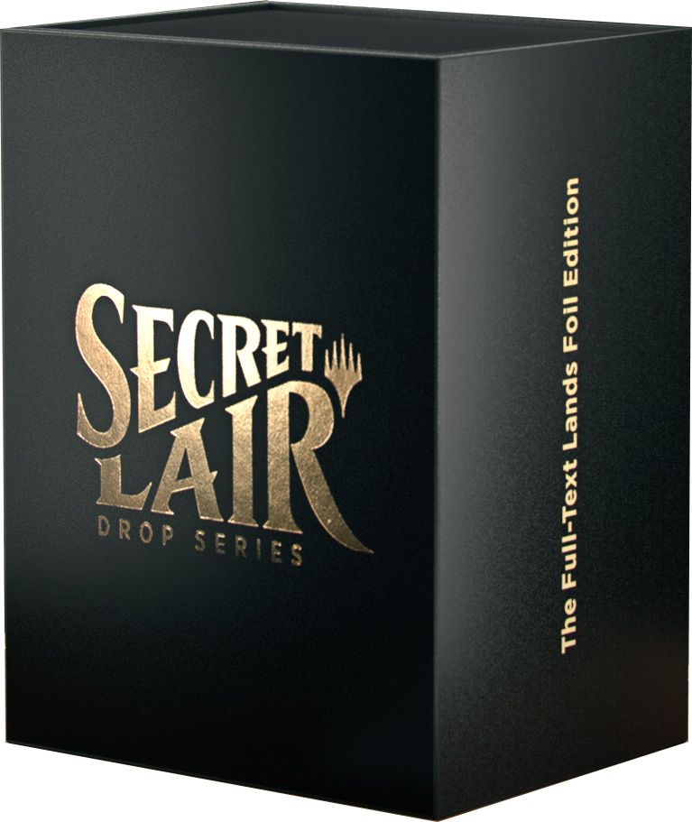 Secret Lair Drop Series: The Full-Text Lands (foil) - Magic: The