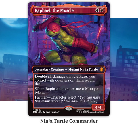 Magic: The Gathering - Teenage Mutant Ninja Turtles Commander Deck