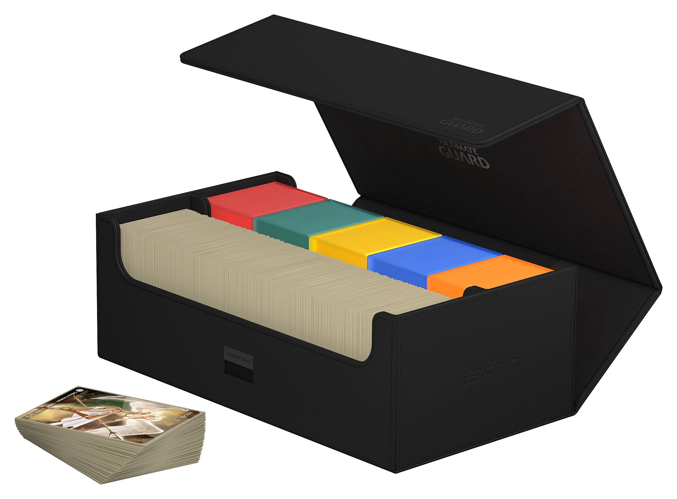 ultimate guard Arkhive 800+　Boulderx４個 Ultimate Guard ArkHive 800+ XenoSkin Monocolor Black - Ultimate