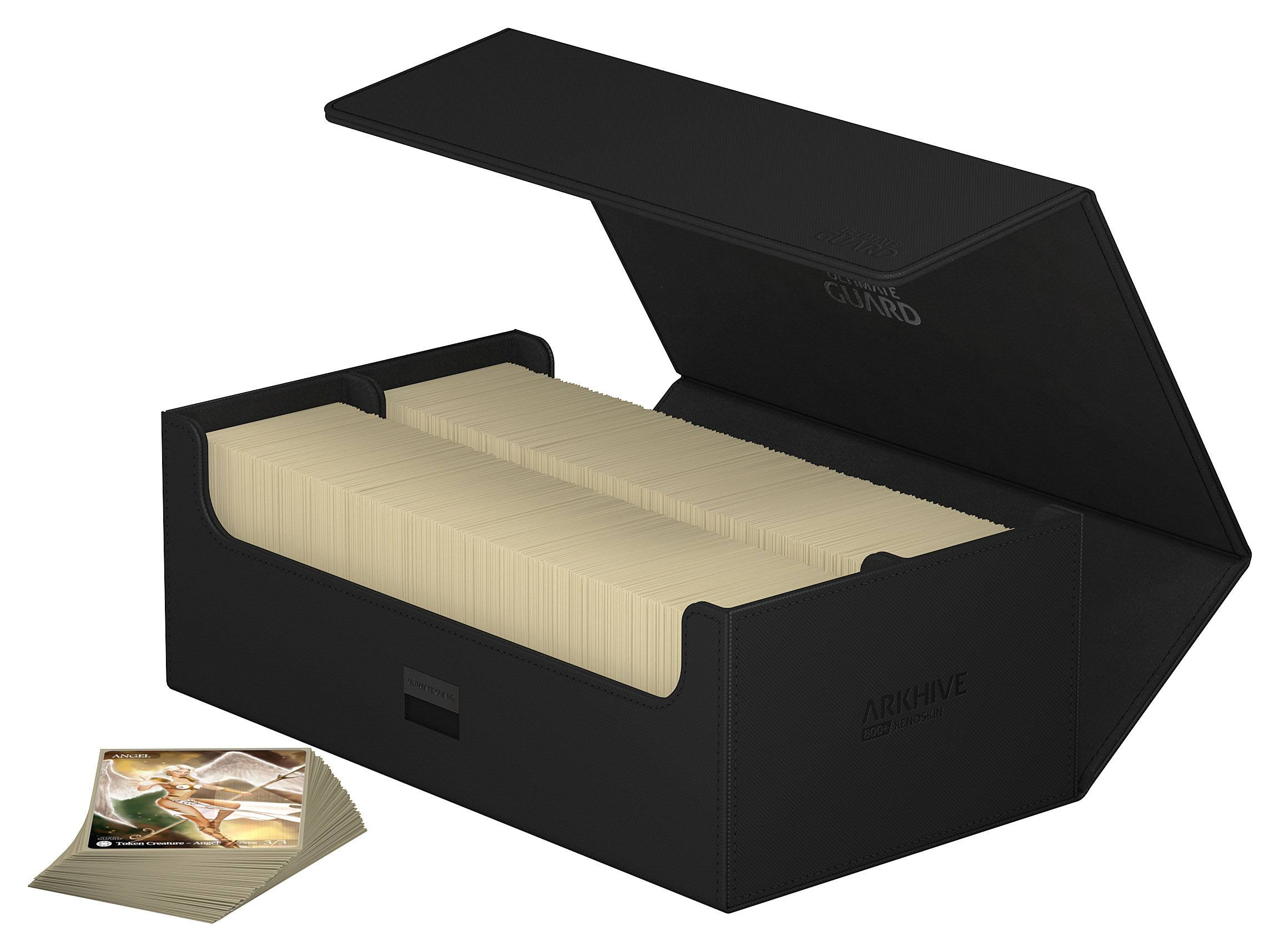 Ultimate Guard ArkHive 800+ XenoSkin Monocolor Black - Ultimate